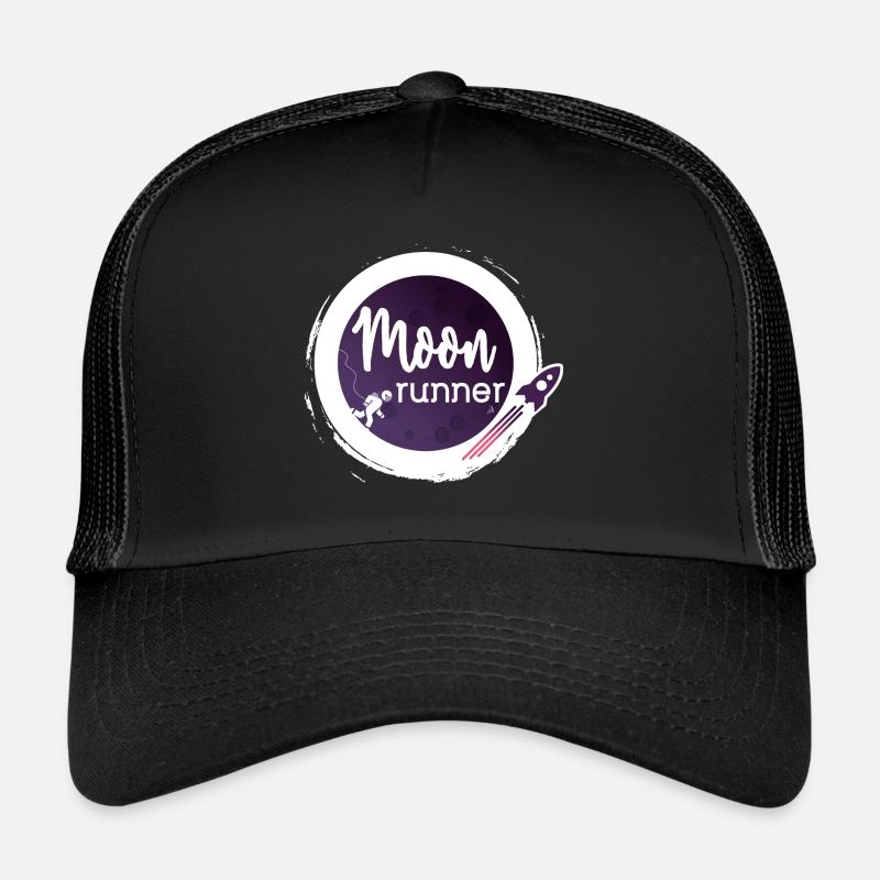 Zum Mond - Mondläufer Trucker Cap