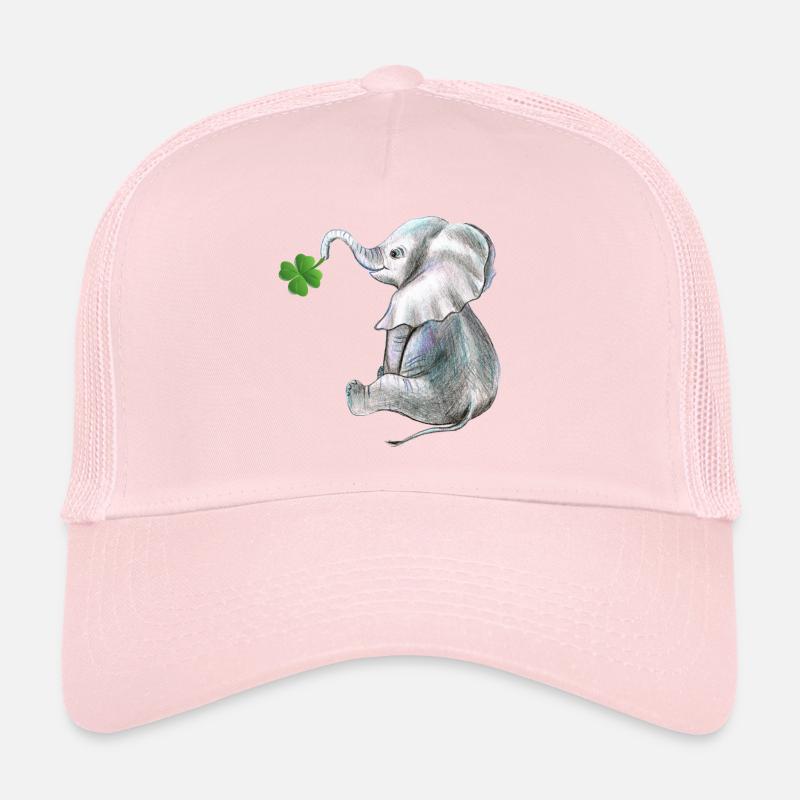 Elefant Glücksbringer Trucker Cap