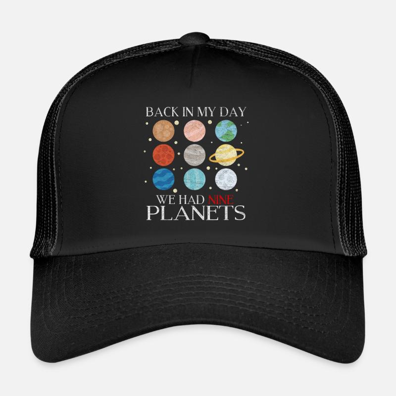 Planet Pluto Trucker Cap
