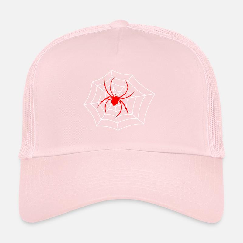Spider on the web Trucker Cap