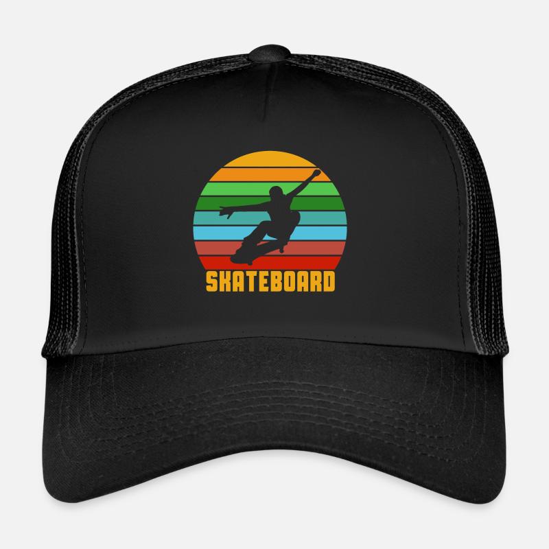 skateboard Trucker Cap