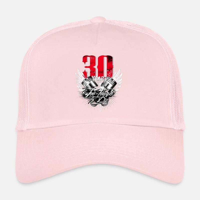 Motorcycle - 30 years Trucker Cap