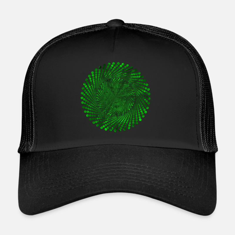 Points Spiral Trucker Cap