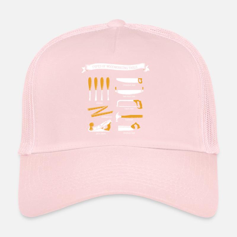 Wood processing joiner saw hammer gift Trucker Cap