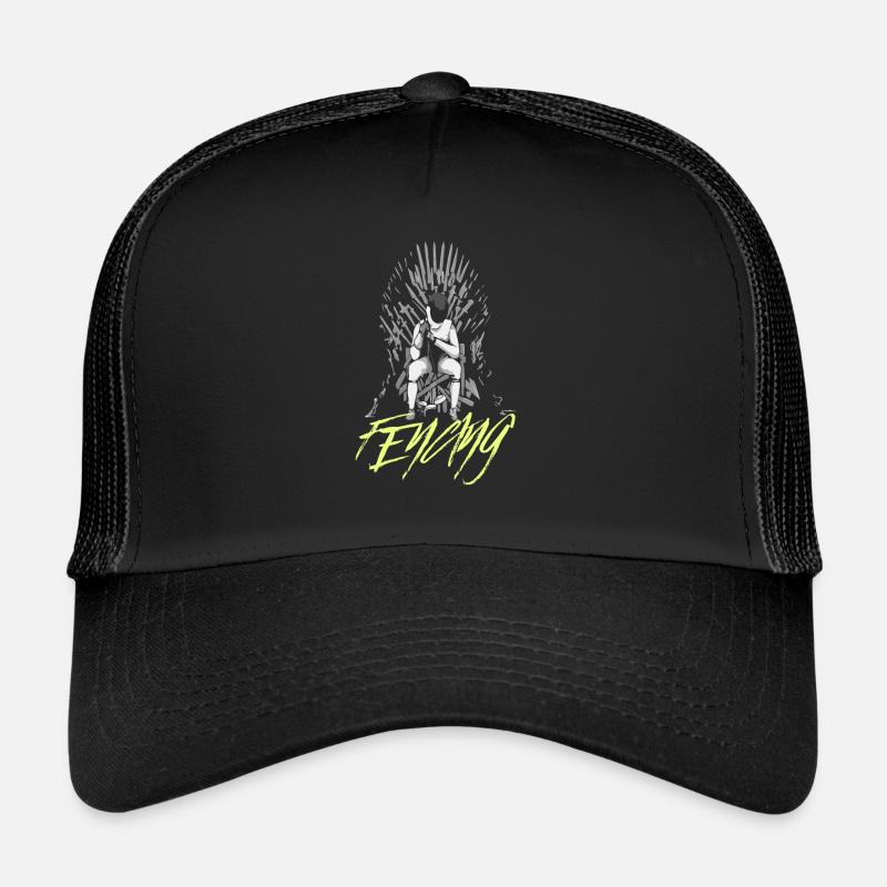 Fechten Fencing Trucker Cap