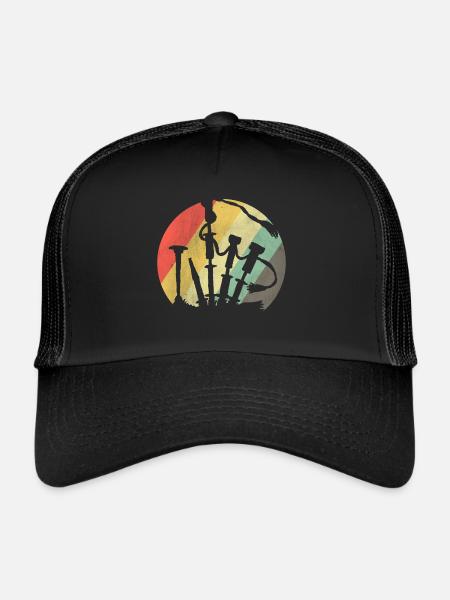 Dudelsack - Trucker Cap - Schwarz/Schwarz