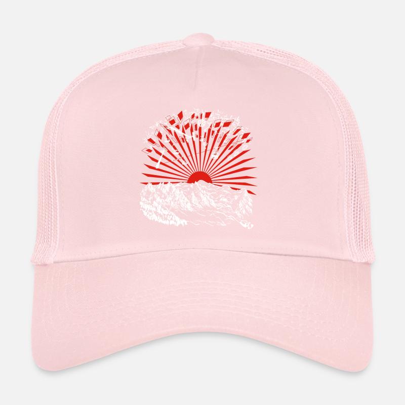 Holy Chamouny White Casquette trucker 