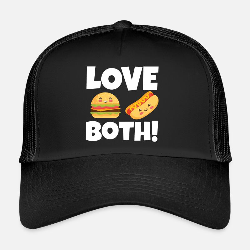 burger hotdog Trucker Cap