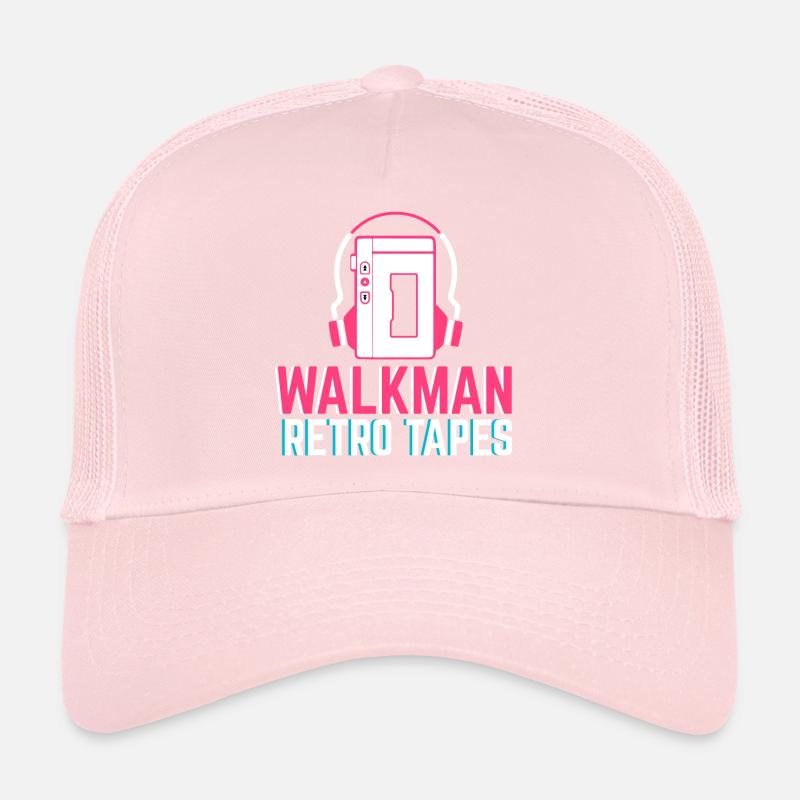 Bandes rétro Walkman Casquette trucker 