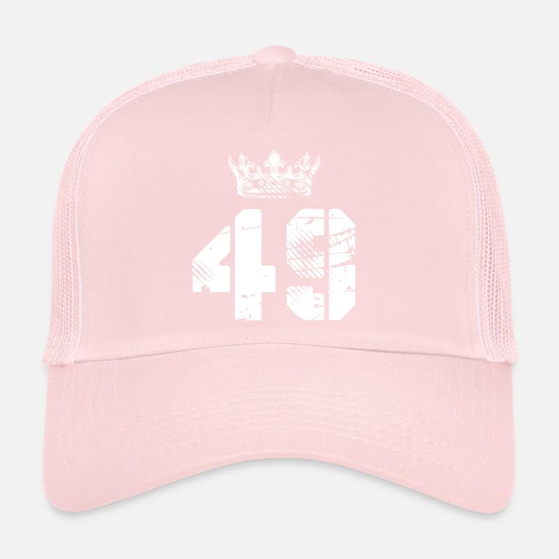 49 Zahl Krone Trucker Cap