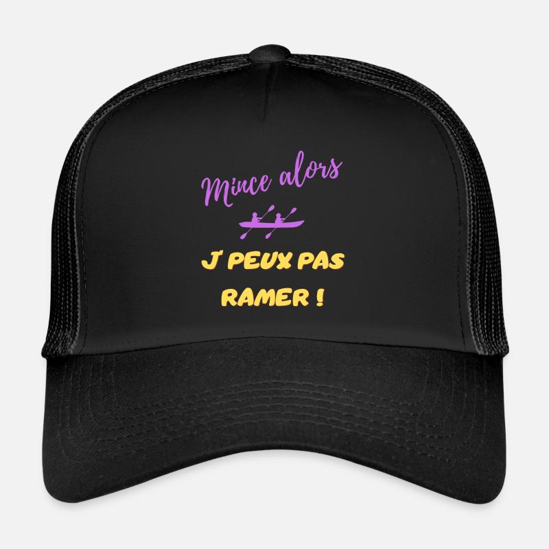 dünn, dann kann ich nicht rudern Trucker Cap