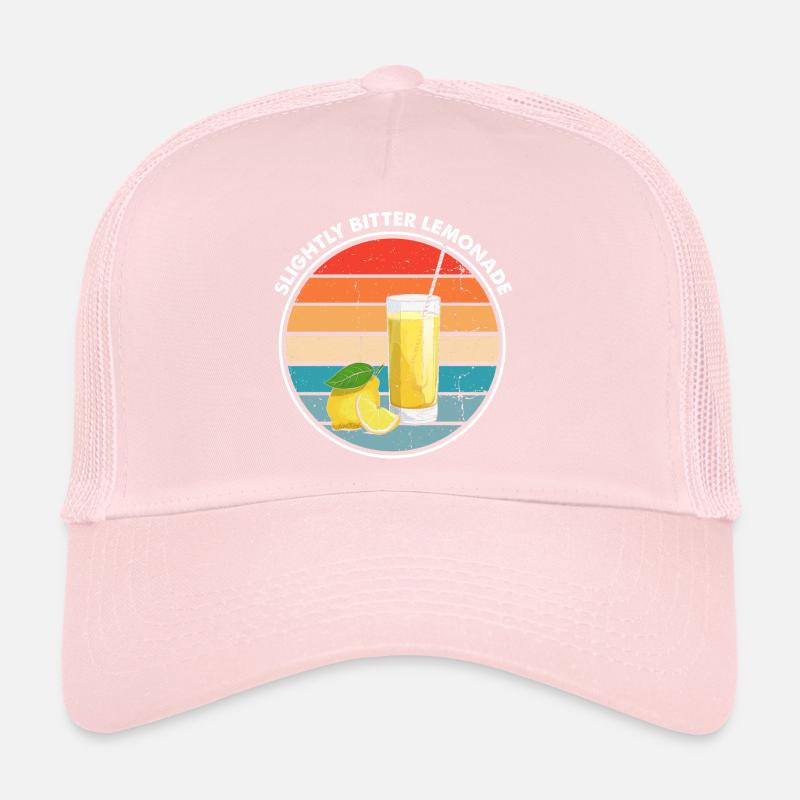 Zitronen Design Limonaden Stand Boss Lemon Verkauf Trucker Cap