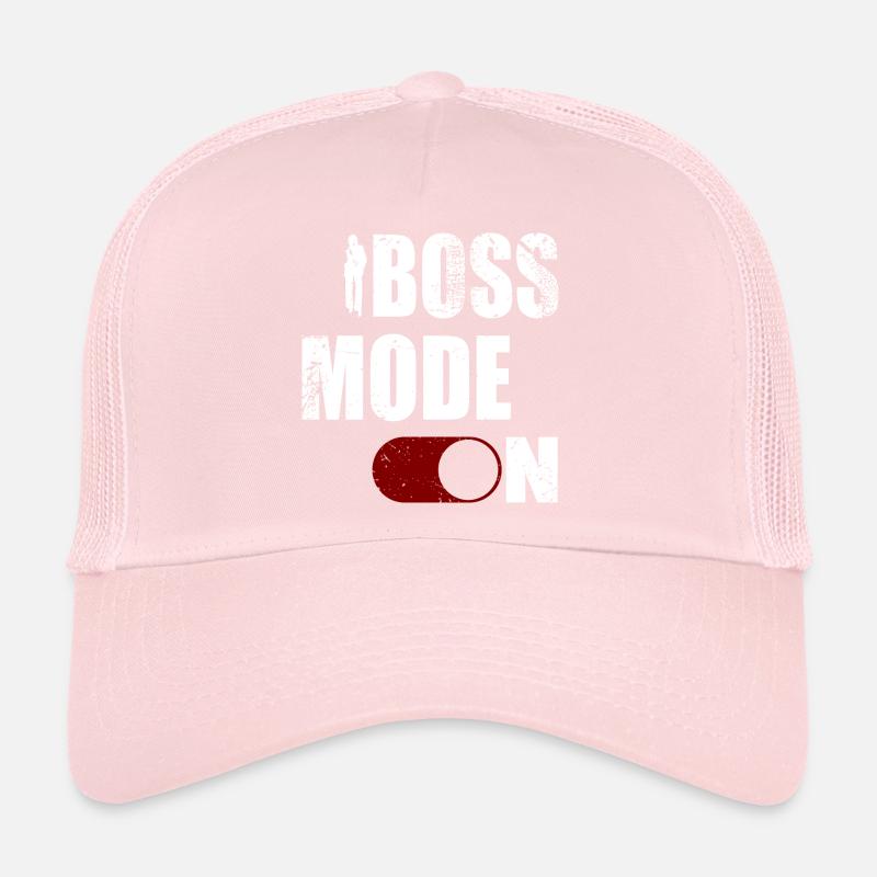 BOSS MODE ON_LADY Casquette trucker 