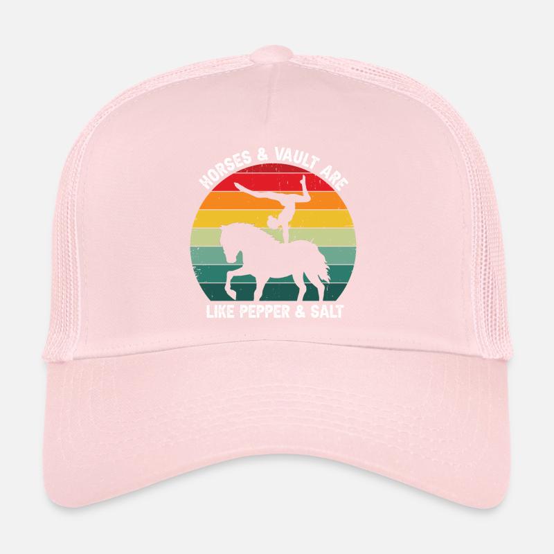 Conception de voûte et conception de chevaux de voûte Casquette trucker 
