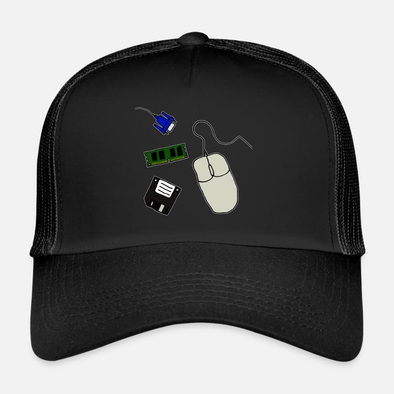 Ordinateur rétro Casquette trucker 