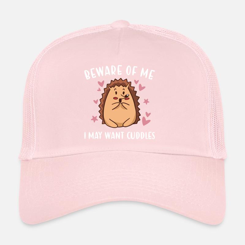 Hedgie Méfiez-vous de mon hérisson Casquette trucker 