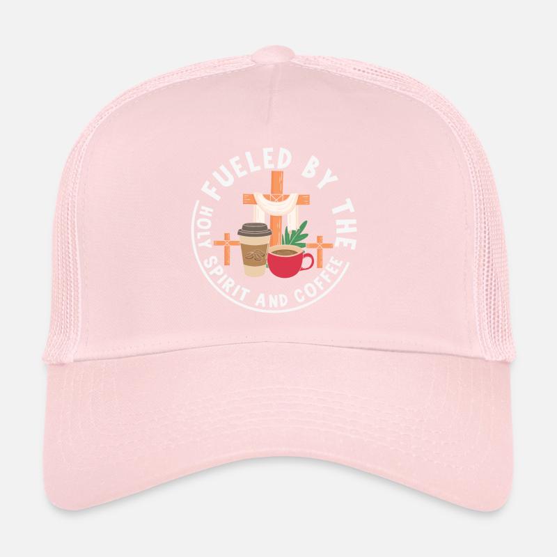 Alimenté par le Saint- et le café Casquette trucker 