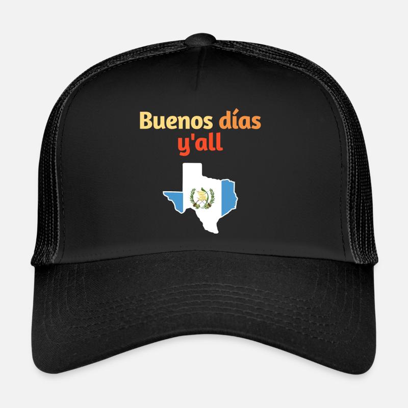 Guatemaltekisch-texanisches Design für Einwanderer Trucker Cap