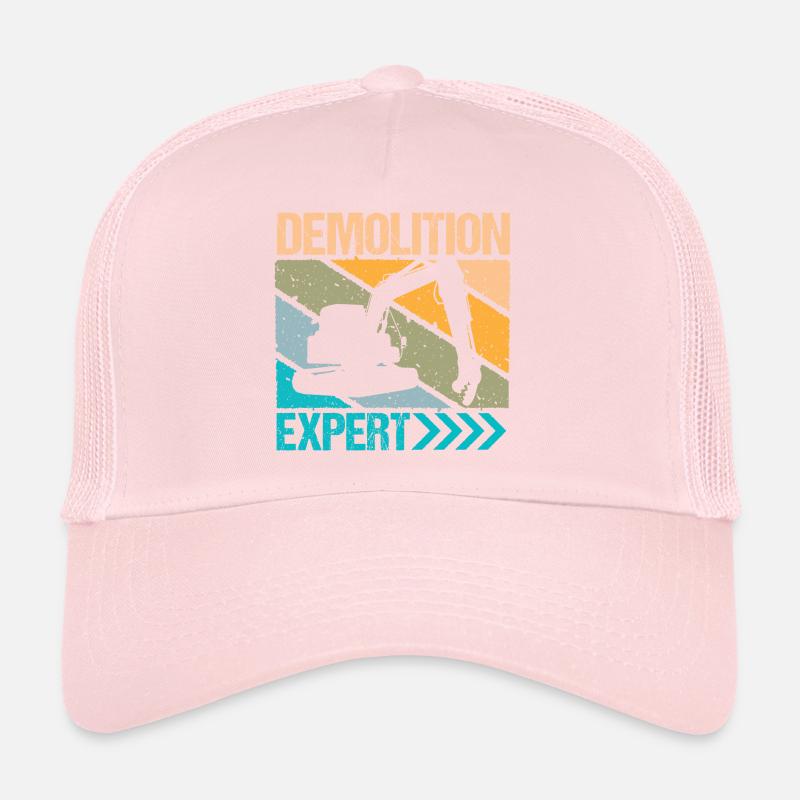 Demolition Expert Baggerfahrer Trucker Cap