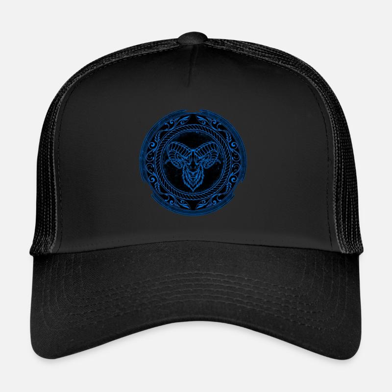 Viking Bélier Bélier Bélier Casquette trucker 