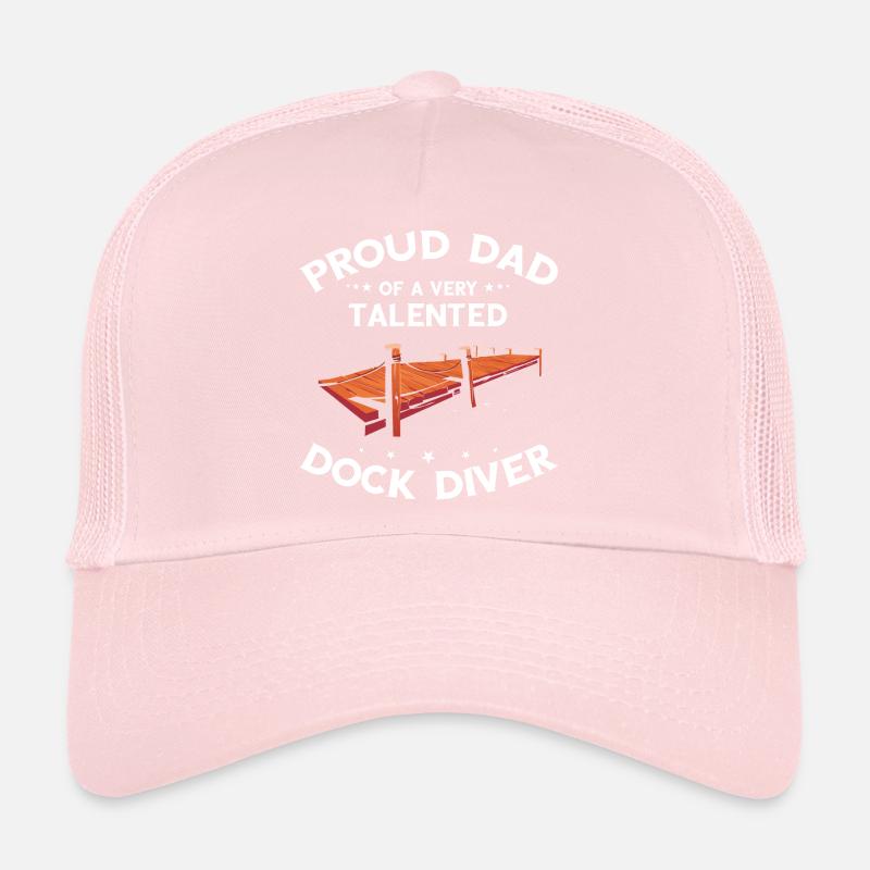 Dock Diving Design for Dog Jumping and Dock Dog Trucker Cap