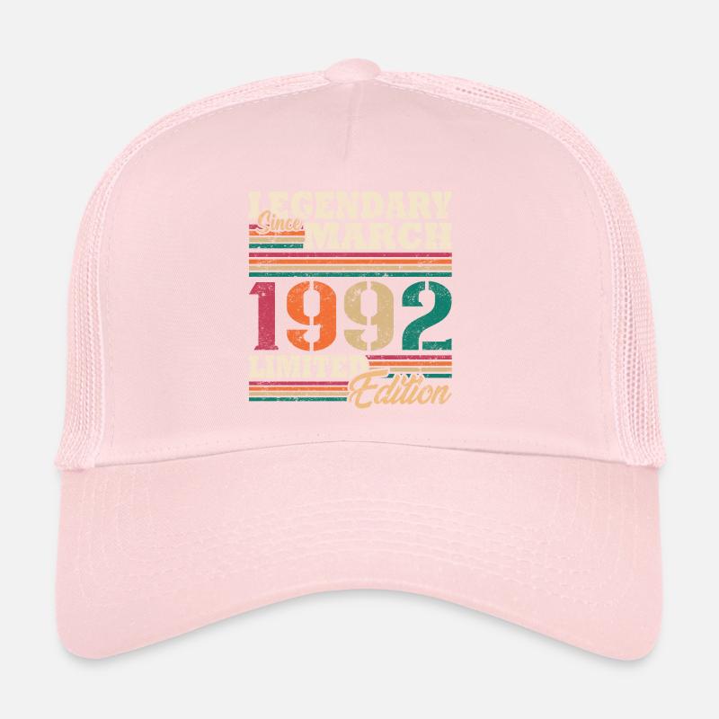 Légendaire Mars 1992 édition limitée Casquette trucker 