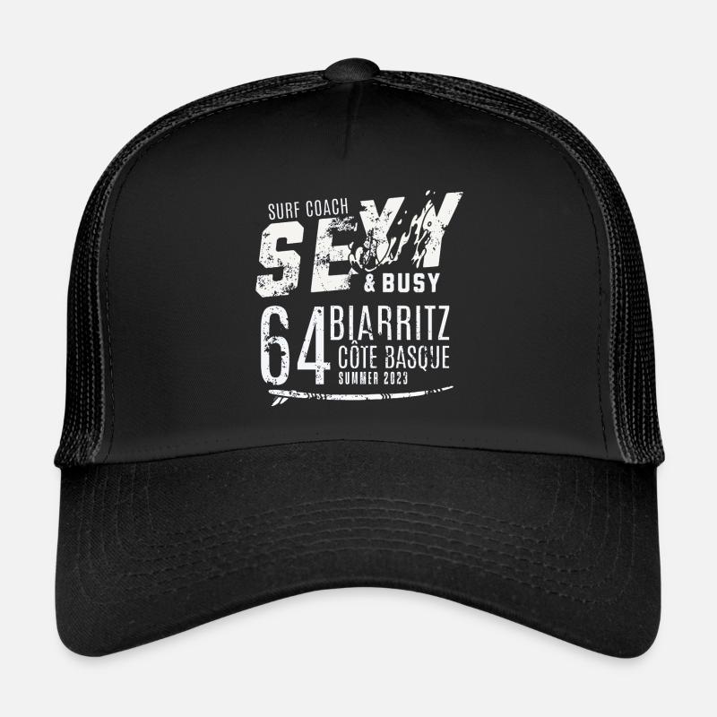 Surf coach sexy beschäftigt Biarritz Trucker Cap