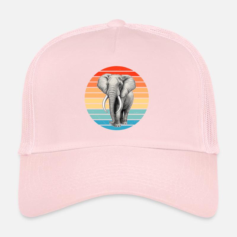 Éléphant d’afrique Casquette trucker 