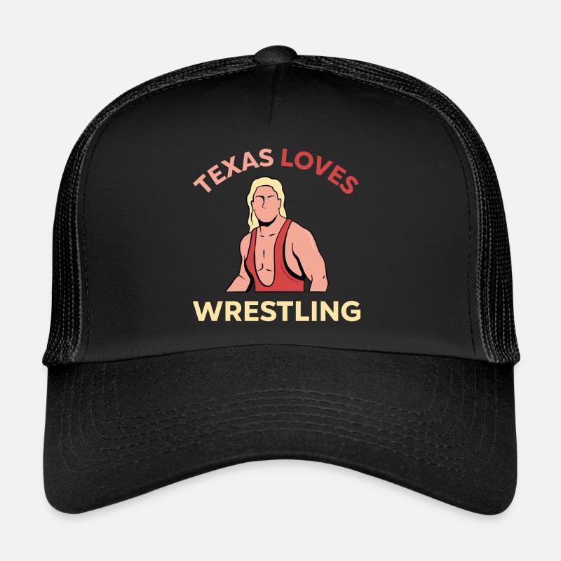 Texas wrestling design for proud Texas fans Trucker Cap