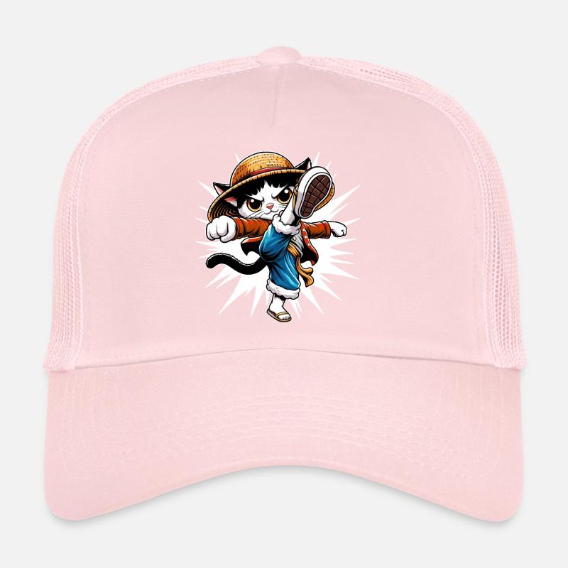 Anime Chat Drôles D’animaux Casquette trucker 