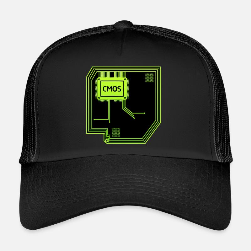 Computerchip Computertechniker Trucker Cap