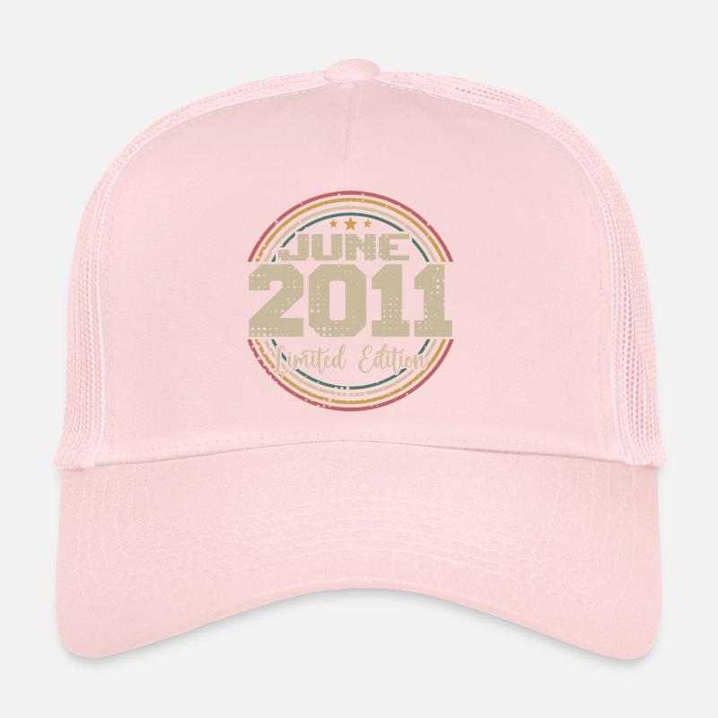 geboren im Juni 2011 Geburtstag 12011 Juni 2011 Juni Trucker Cap