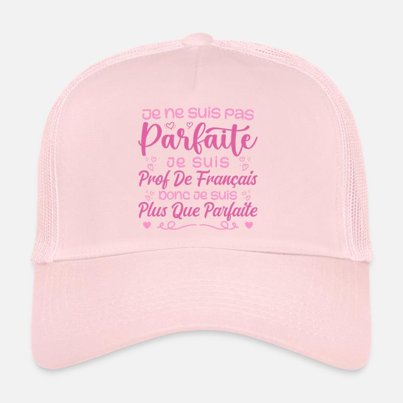 Je Suis Prof de Français Casquette trucker 