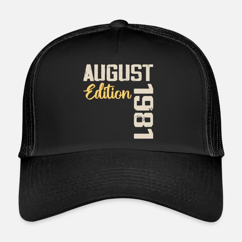 Jubiläum August 1981 - Limitierte Auflage August 1981 Trucker Cap