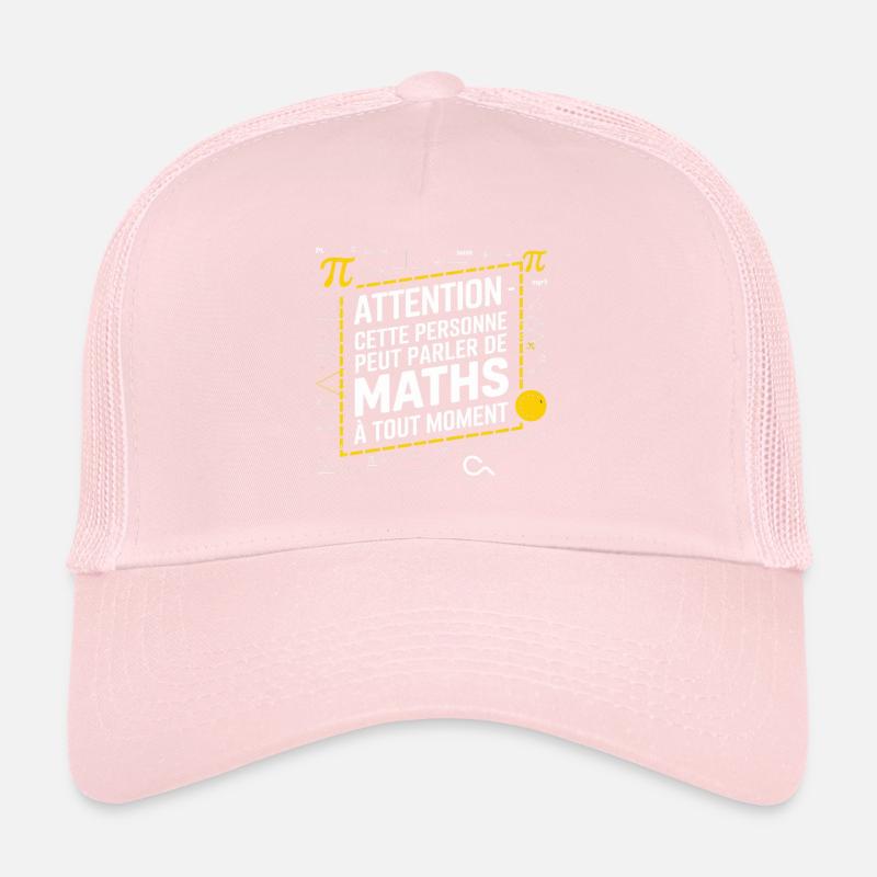 Math Genie mathématique Casquette trucker 