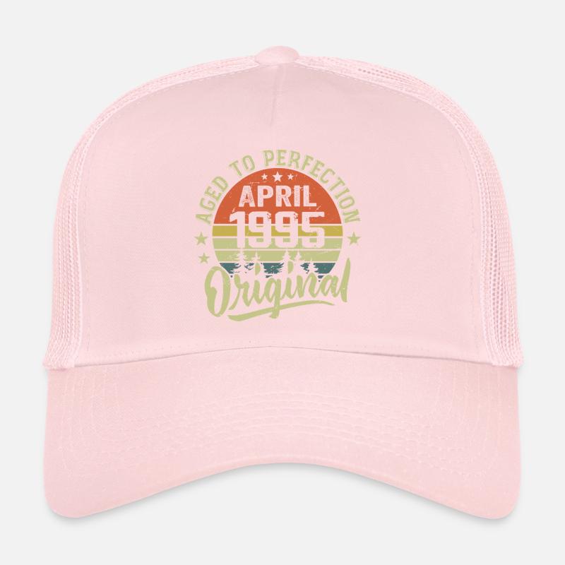 April 1995 Geburtstag - April 1995 Geschenkidee Trucker Cap