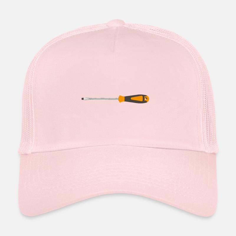Tool - screwdriver yellow Trucker Cap