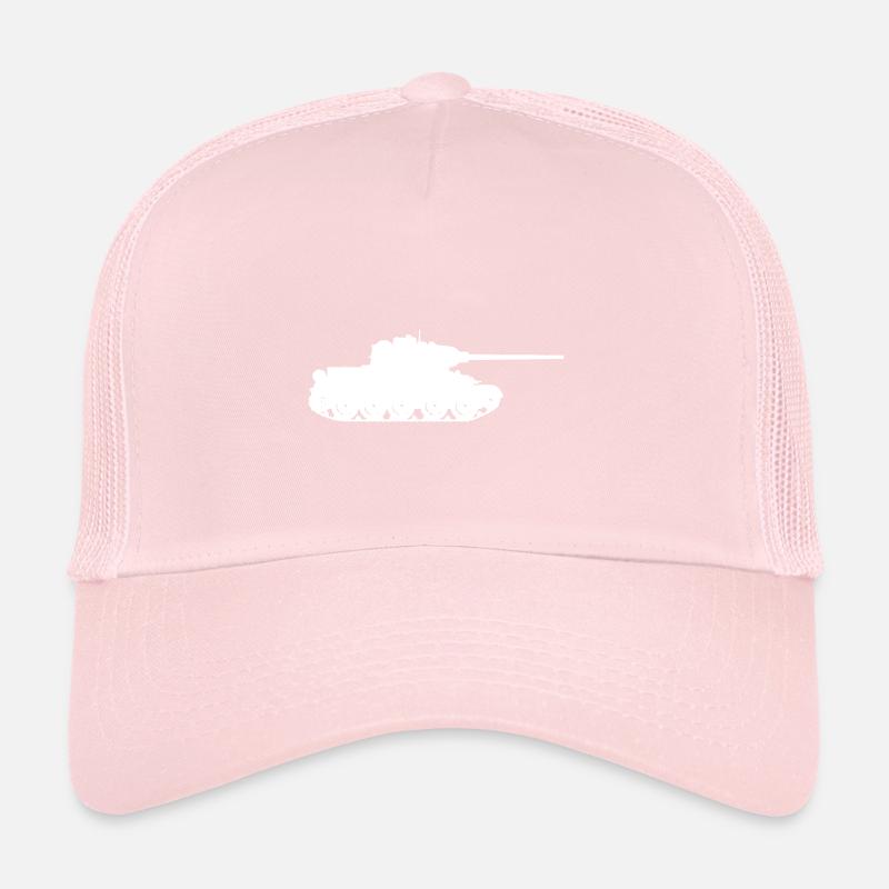 T 34 Russland Panzer Sowjet Geschenkidee Trucker Cap