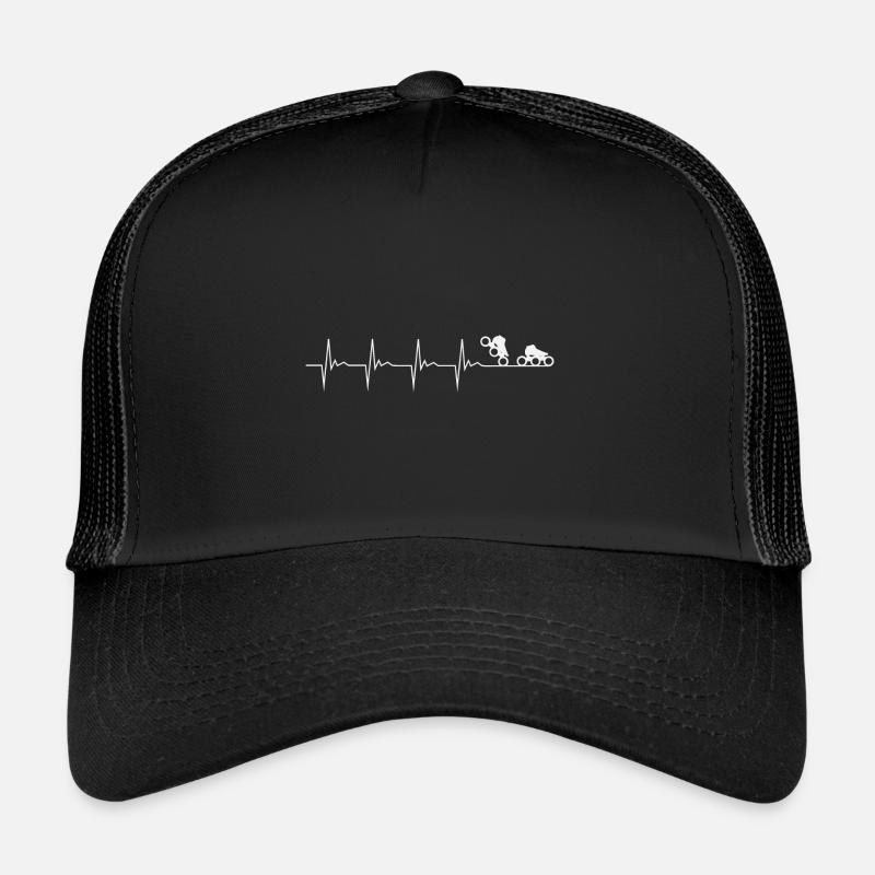 Speedskater pulse - Trucker Cap - black/black
