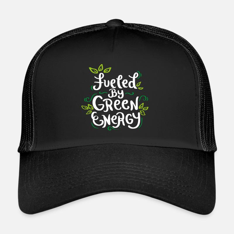 Alimenté par Green Energy Gift Casquette trucker 