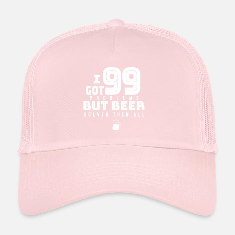 La bière à base de houblon et de malt garantit un Casquette trucker 