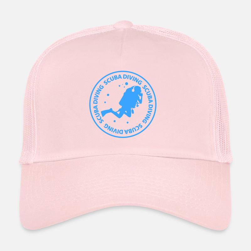scuba diving Trucker Cap