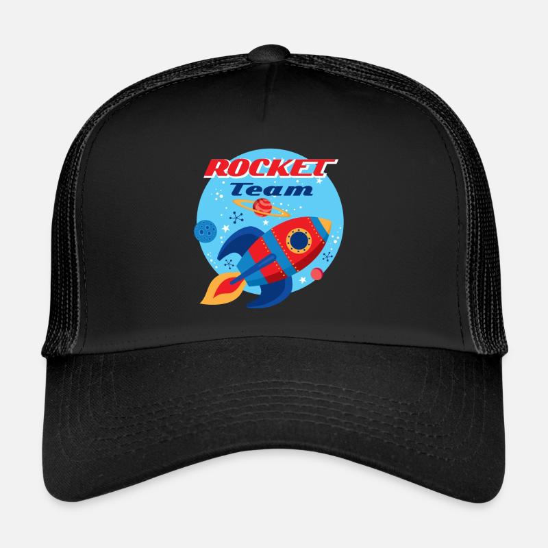 Équipe de fusée Casquette trucker 