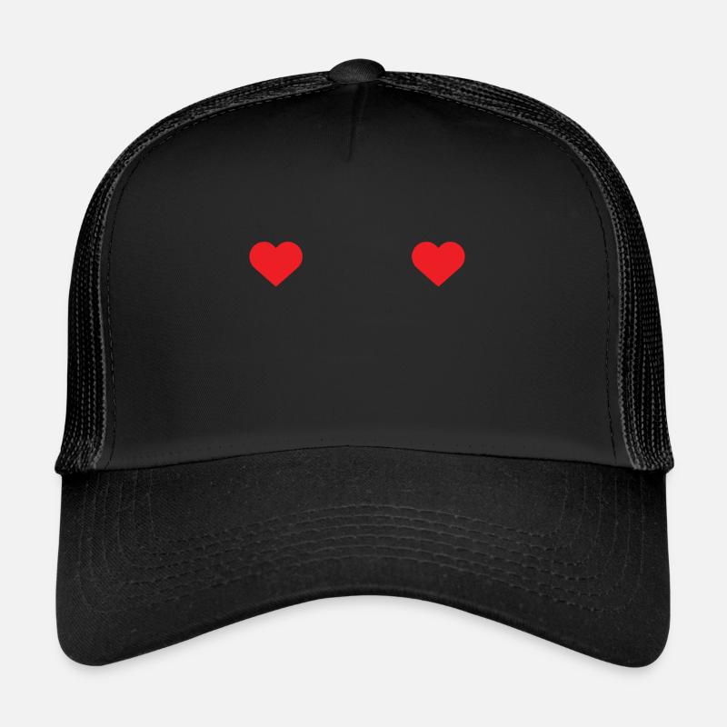 Heart Nipple Height Trucker Cap
