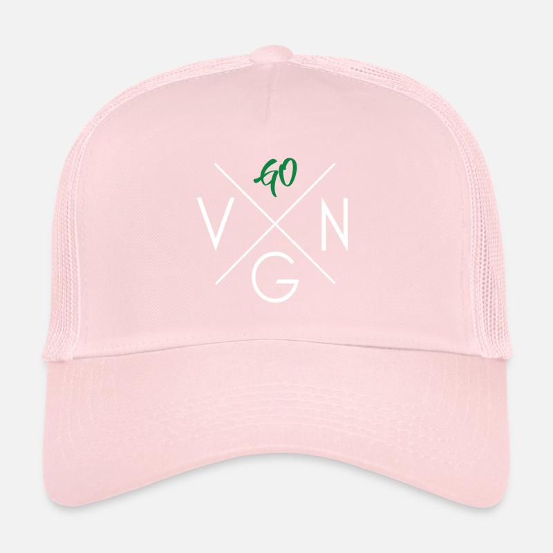 GO VGN - GO VEGAN! Casquette trucker 