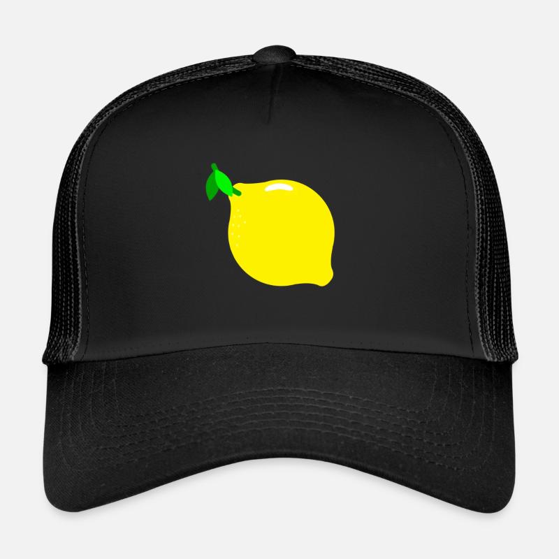 Lemon Lemon - Trucker Cap - black/black