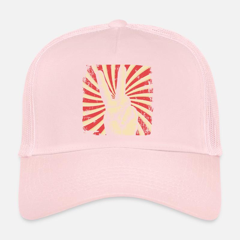 Peace Peace Movement Trucker Cap