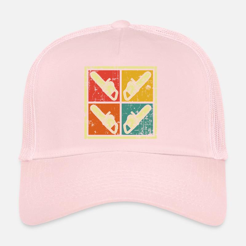 Scie scie à chaînes bûcherons Casquette trucker 