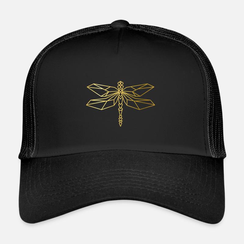 Cooles goldene Libellen Design! Trucker Cap