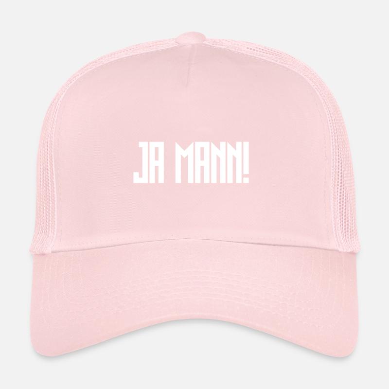Ja Mann Spruch Cool Geschenk Idee Trucker Cap